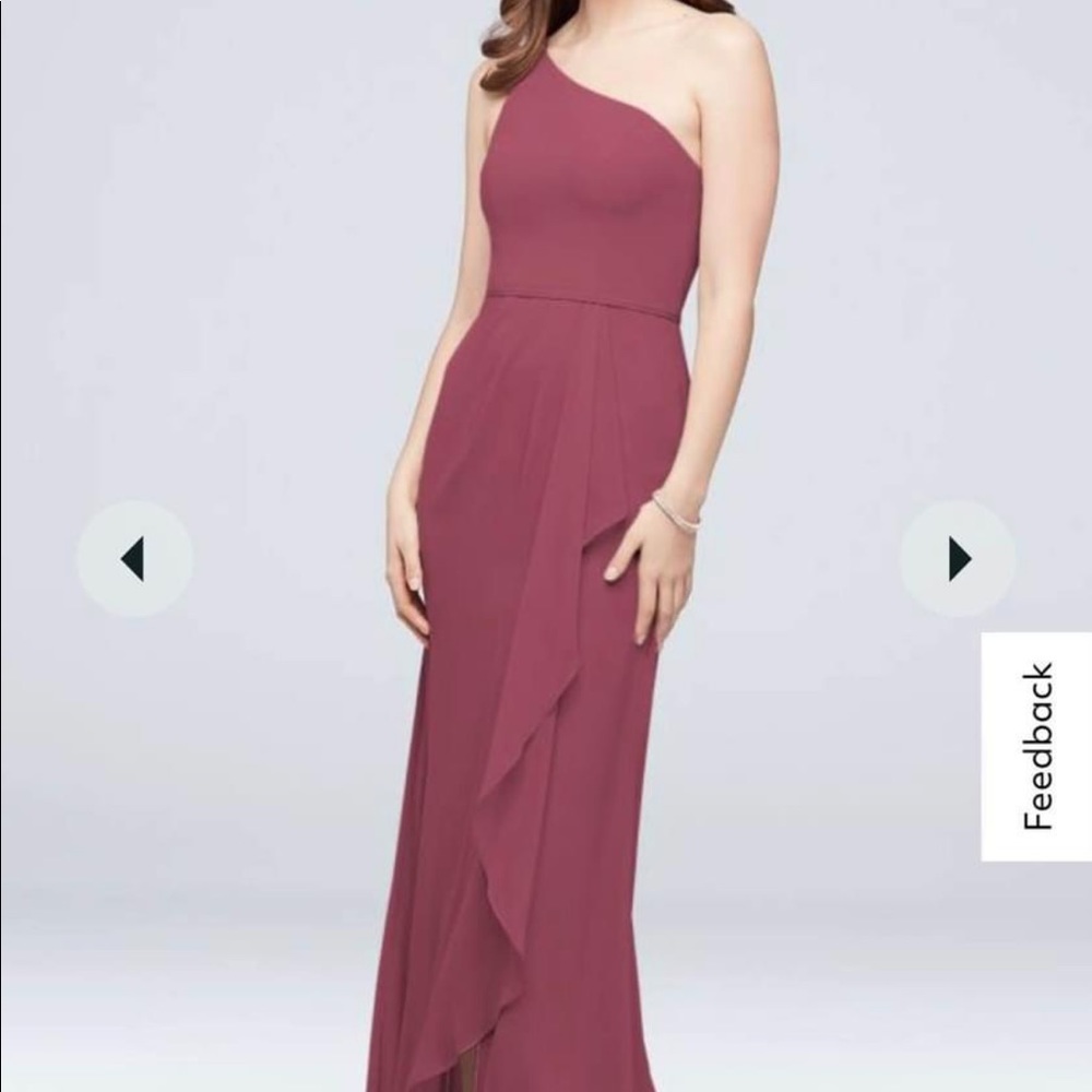 David’s Bridal Bridesmaid Dress. New with tags. Never altered.